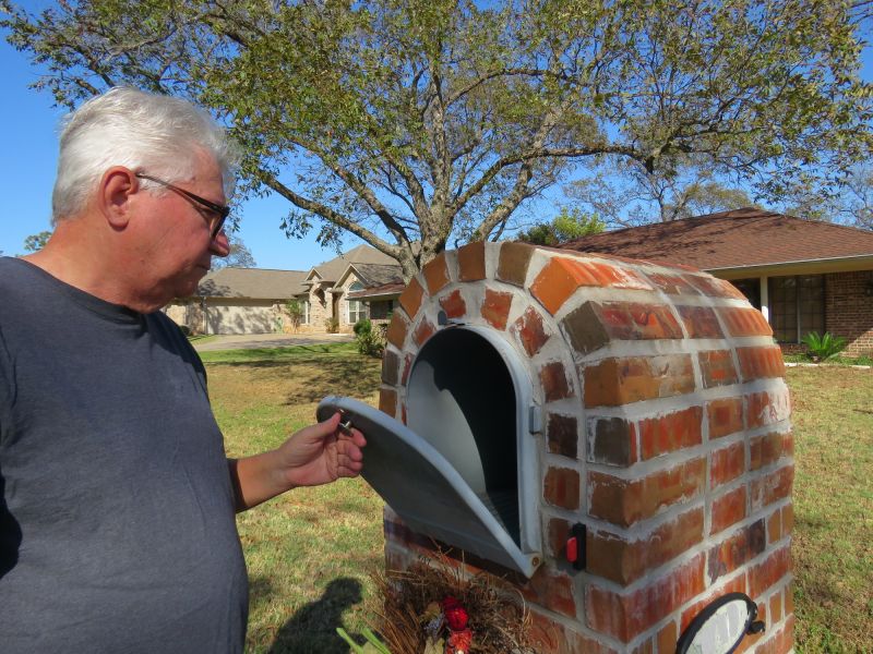 brick mailbox repair
